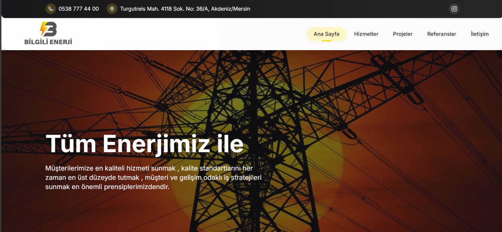 ABC Holding Web Sitesi